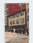 Postcard Home Of Paul Revere Boston Massachusetts Usa. Fixed Price $13.96.