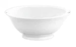 Pillivuyt White Porcelain Classic Footed Bowl 3 Quart. Fixed Price $129.00.