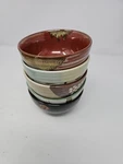 Set Of 5 Handmade Ceramic Pottery Bowls Artisan Glazed Small B009. Fixed Price $19.00.