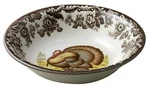 Portmeirion Spode Ascot Cereal Bowls, Woodland Turkey (1364501). Fixed Price $50.00.