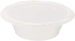 Blue Sky 12OZ White Disposable Plastic Bowls, Heavy Duty Plates. 200 Pack. Fixed Price $18.50.