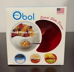 New Red Obol The Original Crispy Bowl Never Soggy Cereal Chip Dip. Fixed Price $22.95.