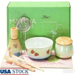 Complete 9 Piece Matcha Set Bamboo Whisk Bowl Scoop Sifter Tea Accessories Gift. Fixed Price $9.67.