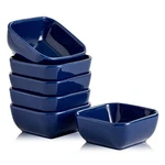 Swuut Ceramic Dipping Set Of 6,3 Ounce Porcelain Small Mini Squar. Fixed Price $27.13.