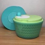 Tupperware Discontinued Save Salad Spinner 4.5L 4PC Set Green & Turquoise. Fixed Price $34.79.