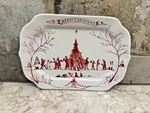 Juliska Country Estate 7 1/2" X 5 1/8" Merry Christmas Plate. Fixed Price $39.99.