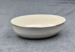 Lenox Pearl Innocence Oval 9" Serving Bowl Platinum Trim 9.75". Fixed Price $124.00.