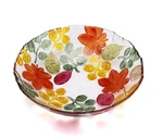 Magcolor Large Hand Painted Colorful Crystal Glass Decorative Bowl.. Fixed Price $37.31.