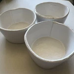 Vietri Lastra White Berry Serving Bowl Set Of 3. Fixed Price $48.50.
