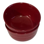 Mainstays Chiara Red Ribbed Stoneware Cereal Bowls Set Of - 6.25" Excellent. Fixed Price $25.00.
