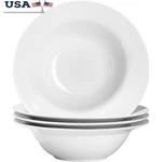 Large Soup Pasta Bowls Durable Dishwasher Safe Ceramic Kitchen Dinner Plates Us. Fixed Price $29.38.