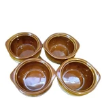 Vintage Rego Ceramic French Onion Soup Or Chili Bowls C067-27 Rest. Ware China. Fixed Price $27.00.