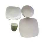 Noritake Colorwave Apple Piece Place Setting 2 Plates, Bowl, Cup, 8094. Fixed Price $25.00.