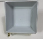 Cac China Porcelain Square 4.5" Fruit Dessert Tasting Bowl Set Of 8. Fixed Price $20.00.