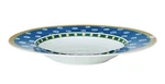 Villeroy & Boch Twist Clea Blue Yellow 9.5 Large Rim Soup Bowl. Fixed Price $21.74.