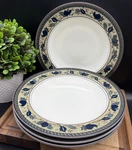 Mikasa Intaglio CAC01 Arabella 9.25" Soup/salad Bowl (set Of 4) Used. Fixed Price $14.99.