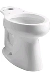 Kohler Highline Arc Round White Toilet Bowl 12IN New. Fixed Price $130.00.