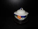 Mikasa Gallery, Sugar Bowl And Lid; "florella" Pattern. Fixed Price $13.00.