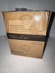 Pampered Chef Small Square Bowls (set Of 2) - White 3078 New Open Box. Fixed Price $25.00.
