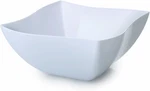 Fineline Settings Wavetrends White China-like Square 16 Oz. Serving Bowl 80 Pi. Fixed Price $68.20.