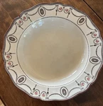 Antique Royal Doulton Bone China Countess Large Rimmed Bowl 523784 1902-1922. Fixed Price $45.00.