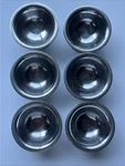 Vollrath Stainless Steel, Japan 48003 Ice Cream, Sorbet, Sherbet, Lot Of 6 Bowls. Fixed Price $49.99.