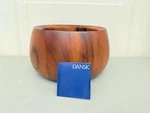 Dansk 10" Tulip Salad Bowl Staved Teak Wood Mcm Danish Jhq. Fixed Price $65.00.