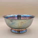Vintage Gorham Silverplate YC780 Footed Serving Bowl. Fixed Price $22.35.