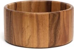 Acacia Straight-side Serving Bowl For Fruits Salads, Large, 10" Diameter X 5". Fixed Price $53.99.