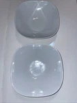 Lot: Ikea 365+ Susan Pryke White Square 7/8" Soup BOWL(S)13286 17208 Nr Mint. Fixed Price $28.77.