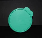 Vintage Tupperware 2415B-3 Container W/ Butterfly Lid Aqua Teal Euc. Fixed Price $14.99.