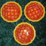Lot Of 3 The Pioneer Woman Jewel Geo Burst Melamine Dipping Bowl. Fixed Price $18.99.