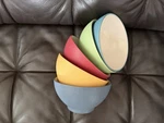 5X Colorwave By Noritake Graphite Noodle Rice Bowls Multi-color. Fixed Price $56.00.