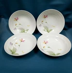 Mikasa Set 4 Replacement Natures Garden Japan Soup Cereal Bowls Spring Flowers. Fixed Price $29.99.