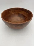 Hearth & Hand Magnolia Wood Bowl 12 Rustic Farmhouse Decor Cracked. Fixed Price $18.69.