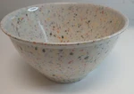 Rachael Ray Garbage Bowl By Precidio Inc. 10 Melamine Tan Confetti Mixing. Fixed Price $29.99.