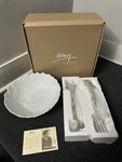 Michael Aram Forest Leaf Bowl & Servers New. Fixed Price $129.99.