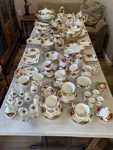Royal Albert "old Country Roses" Bone China Lot. Fixed Price $4000.00.
