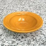 Vintage Syracuse China Cantina Saffron Yellow Grapefruit Bowl. Fixed Price $19.00.