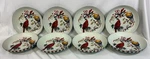 Lenox Winter Greetings Everyday Cardinals 9.25" Individual Pasta Bowls Set Of 8. Fixed Price $120.00.