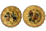 Certified International Pompeii Soup Pasta Bowls 8.75" Raymond Waites Set Of 2. Fixed Price $18.00.