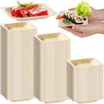 300 Pcs Disposable Square Palm Bowls Leaf Bamboo Plates.... Fixed Price $114.84.