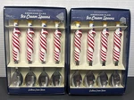 Williams Sonoma American Flag Ice Cream Spoons - 2 Packs 8 Stainless. Fixed Price $25.00.