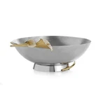 Michael Aram Calla Lily Large Stainless Steel Bowl (10.5" Diameter) - 123206. Fixed Price $372.00.
