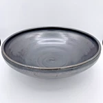Large Clay Mixing Bowl Handmade Kiln Fired Glaze Natural Artisanal Crafted Dough. Fixed Price $298.99.