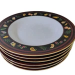 Secrets Of The Sea Jerry Gant Soup Pasta Bowls Set 6 8.25" Coastal Ocean. Fixed Price $79.99.