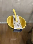 Tommy Bahama 100% Melamine Footed Bowl With Spoon 4"X2.75". Fixed Price $10.99.