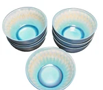 Baum Shibori Soup Cereal Bowls Set Of 7. Fixed Price $49.00.
