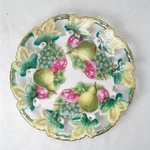 Vintage *royal Sealy* Fruit Teacup Display Plate Saucer - Reticulated Opalescent. Fixed Price $13.90.