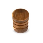 Acacia Small Hand Carved Wooden Kitchen Bowls Set Of 4 For Serving Dip. Fixed Price $19.80.